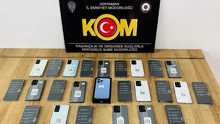 Kaçak telefon ele geçirildi