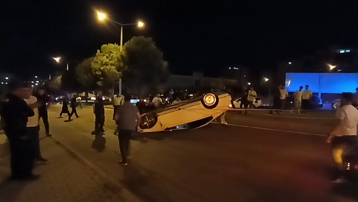 Otomobil takla attı: 1 ağır yaralı