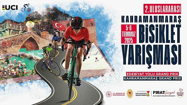 Kahramanmaraş'ta uluslar arası bisiklet turnuvası