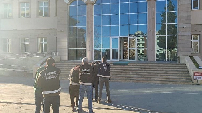 Kahramanmaraş'ta uyuşturucu operasyonu: 3 kişi tutuklandı