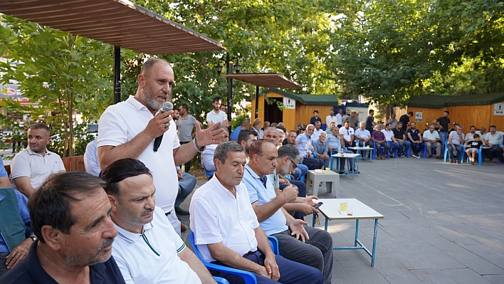 Kahta'da halkla buluşması düzenlendi