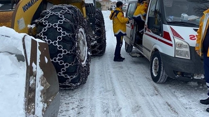 Kalp hastasına ulaşıldı