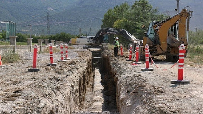 Kanalizasyon inşaatı yaptırılacak