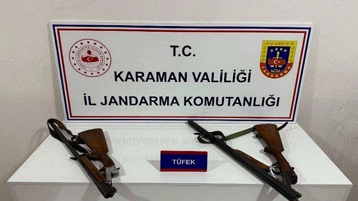 Karaman'da aranan 6 kişi tutuklandı