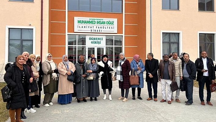 Kastamonu Üniversitesi'nden Cezayir heyetine eğitim