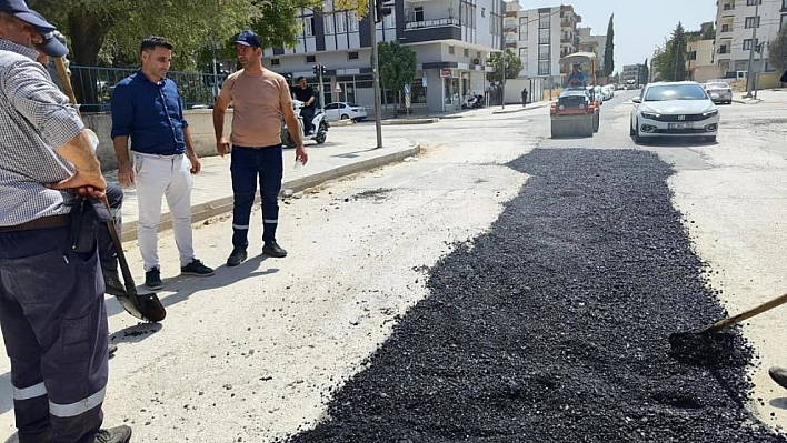 Kavi Caddesi onarılıyor