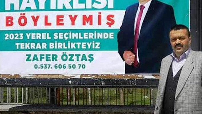 Kaybettiği muhtarlık seçiminde mahalleliye teşekkür etti, bu seçimde kazandı