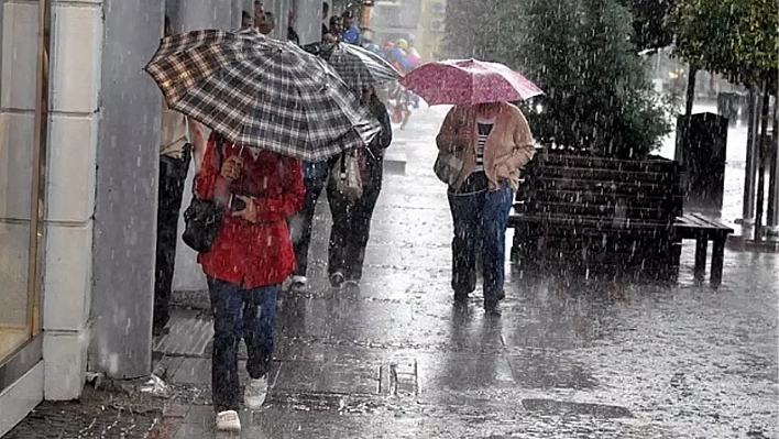 Kayseri'ye kuvvetli yağış uyarısı