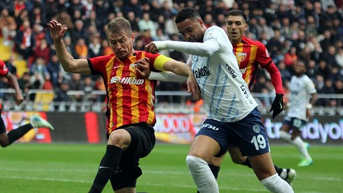 Kayserispor, iç saha maçlarını tamamladı