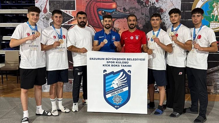 Kick Boks'ta Erzurum Rüzgarı!