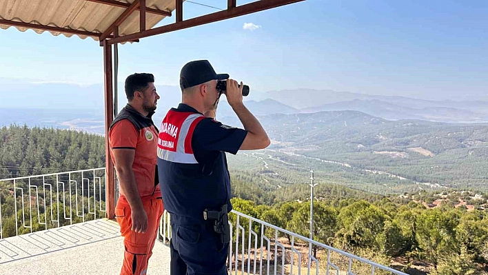 Kilis'te orman yangınlarına karşı denetim ve kontrol faaliyeti