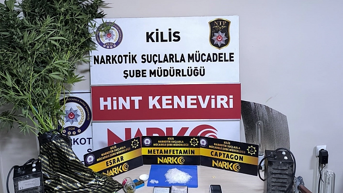 Kilis'te Uyuşturucu Operasyonu: 17 Gözaltı