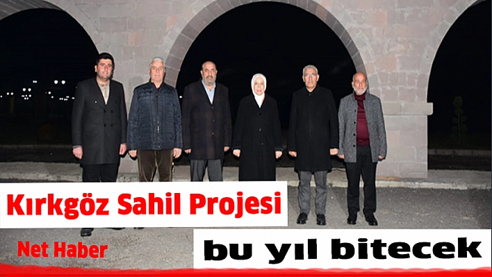 Kırkgöz Sahil projesi bu yıl bitecek