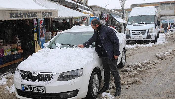 Kış geri döndü