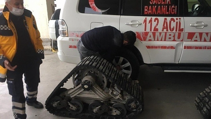 Paletli ambulanslar hazır