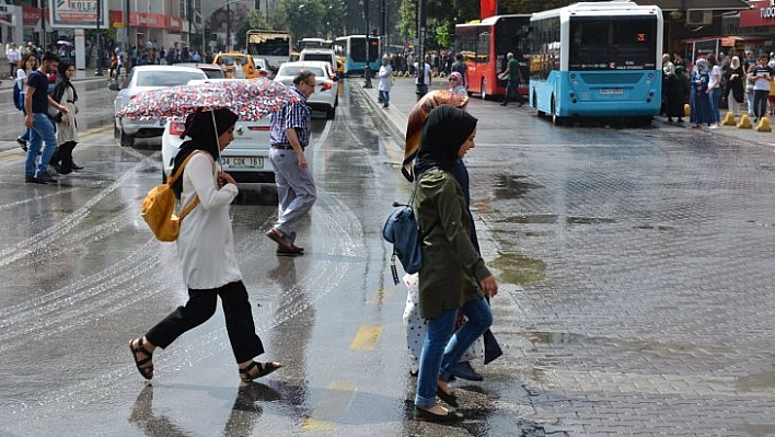 Kısa süreli yağmur