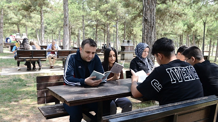 Kitap okuma etkinliği düzenlendi