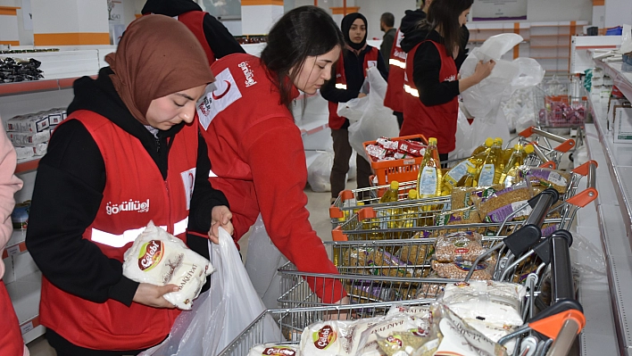 Kızılay'dan Malatya'ya sosyal market