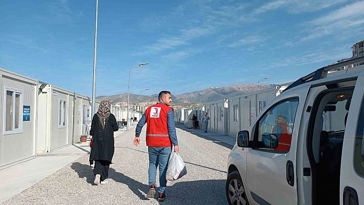 Kızılay'dan özel destek