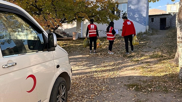 Kızılay'dan Yardım Desteği