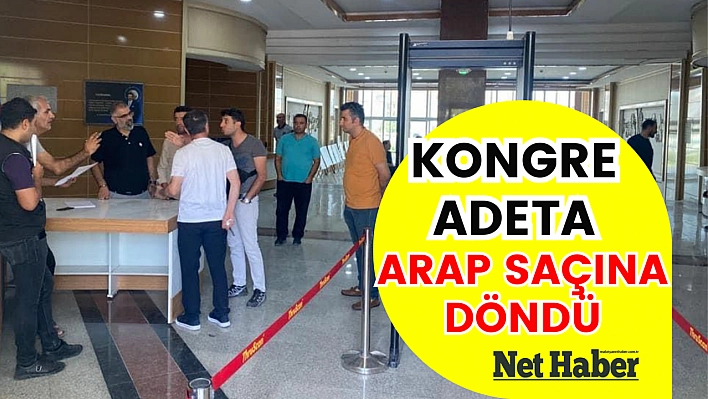 Kongre adeta arap saçına döndü