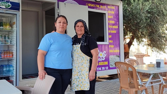 Konteynerde başarı hikayesi! Anne-kızın azmi...