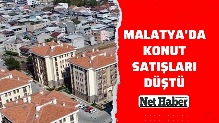 Konut satışları düştü