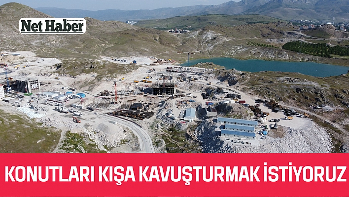 Konutları kışa kavuşturmak istiyoruz