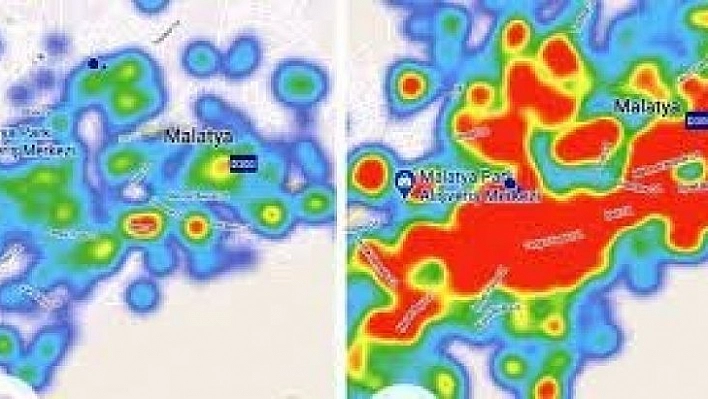 Malatya mavi ve yeşile döndü