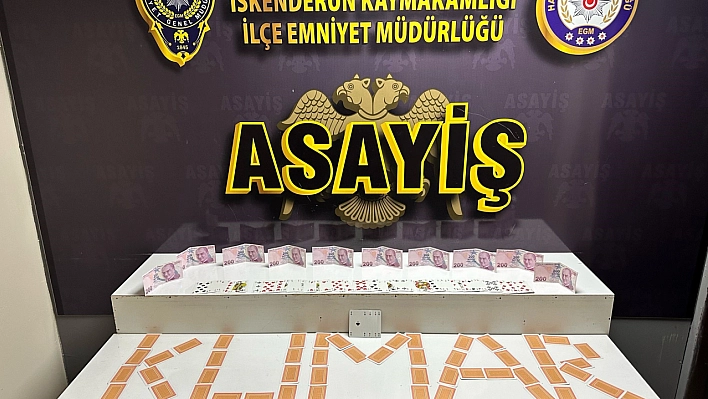 Kumar oynarken suçüstü yakalandı, 'şimdi geldim' dedi