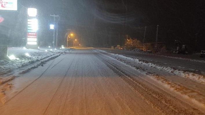 Malatya- Elazığ karayolu ulaşıma kapandı