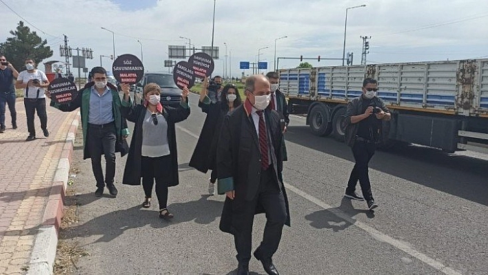 Malatya Barosu Ankara'ya yürüyor