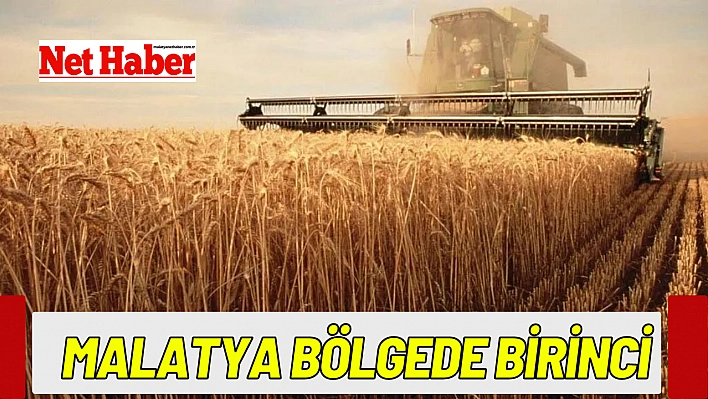 Malatya bölgede birinci 