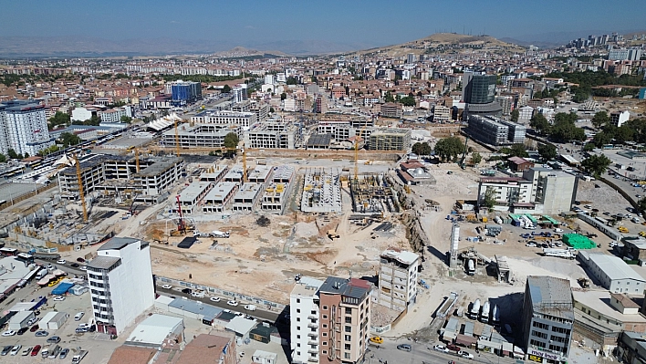 Malatya Çarşısı Dronla Görüntülendi