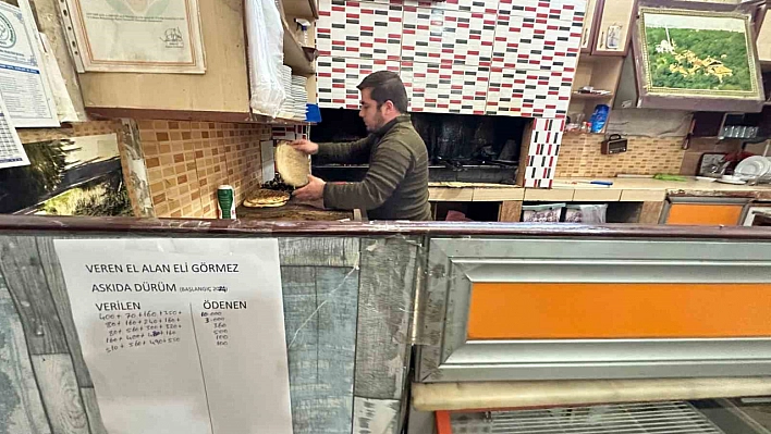 Malatya'da 15 Yıllık Gelenek: Askıda Kebap Kampanyası!