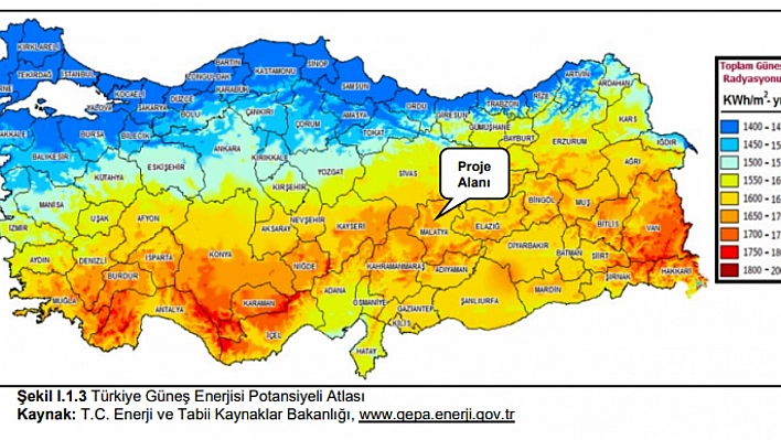 Malatya'da 100 MW'lık Güneş Enerji Santraline 'ÇED Olumlu' Onayı... İşte proje görselleri