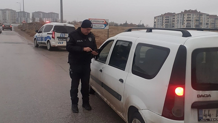 Malatya'da Asayiş Uygulamaları Sürüyor: Uyuşturucu ve Trafik Suçlarına Geçit Yok!