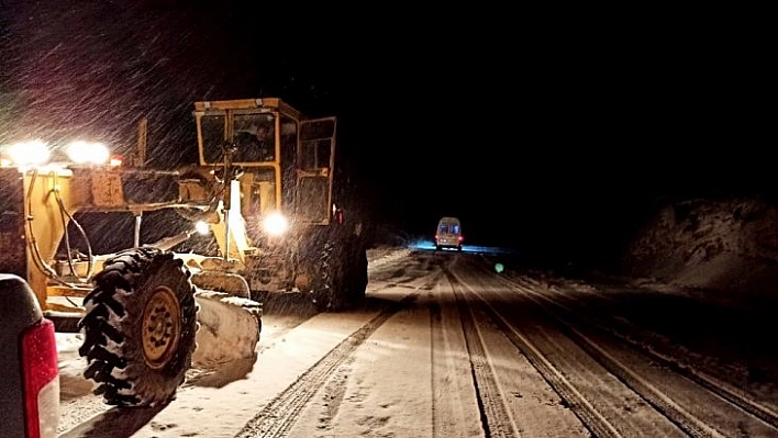 26 kırsal mahalle yolu ulaşıma kapalı