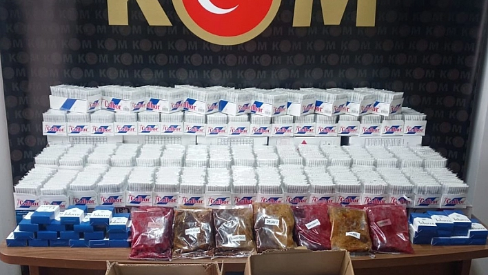 30 bin makaron yakalandı