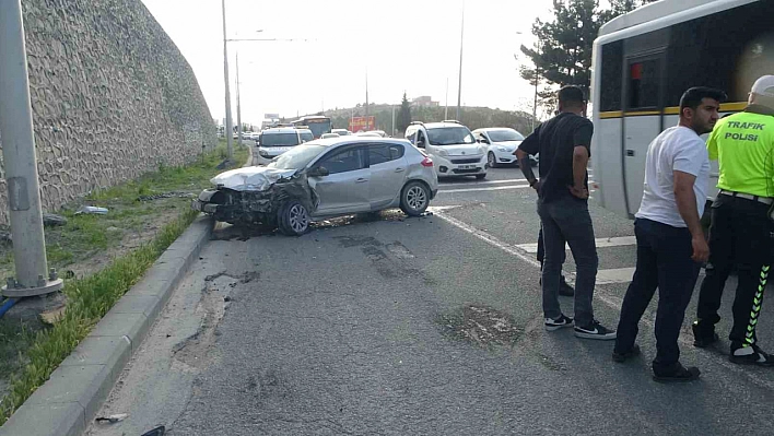 Malatya'da 5 araçlı feci kaza: 6 yaralı