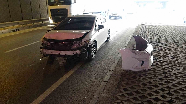 Malatya'da Zincirleme Kaza: 3 Araç Birbirine Girdi