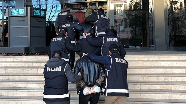 Malatya'da aranan 14 kişi tutuklandı