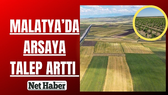 Malatya'da arsaya talep arttı