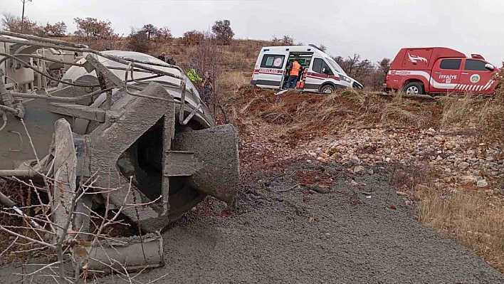 Malatya'da korkutan kaza