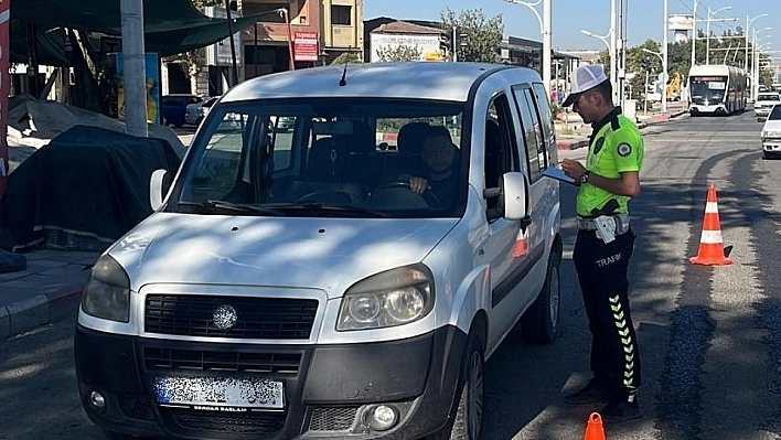 Malatya'da 3 binden fazla sürücüye ceza