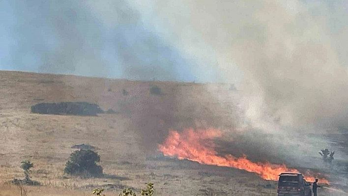 Malatya'da yangın