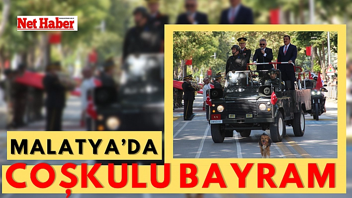 Malatya'da coşkulu bayram