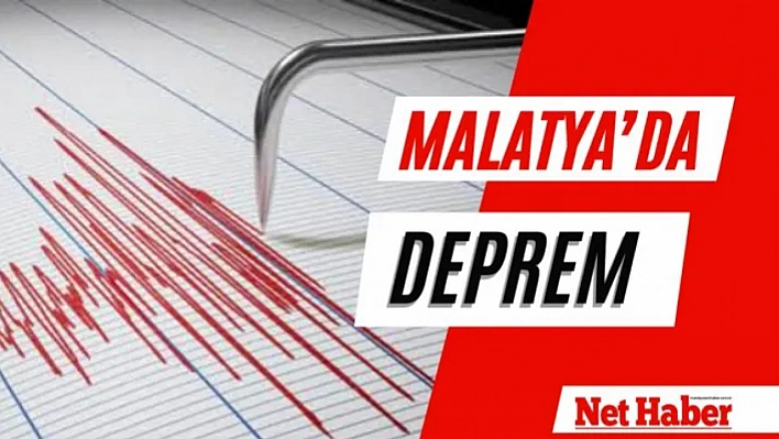 Malatya'da deprem