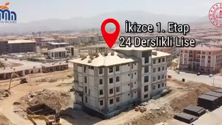 Malatya'da depremin 3. Yılında tamamlanarak hizmete açılacak…