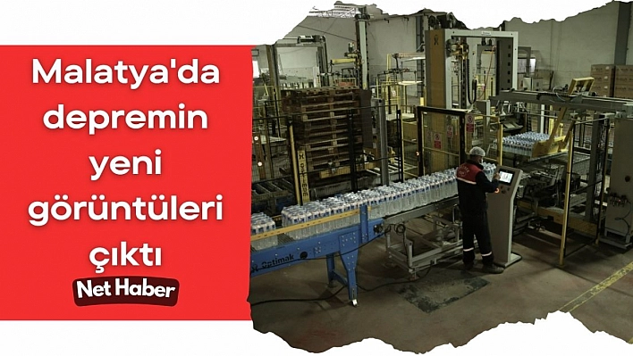 Malatya'da depremin yeni görüntüleri çıktı